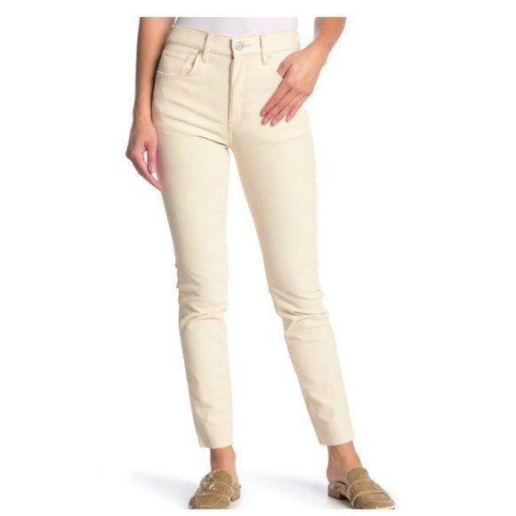 Free People Velveteen High Waist Skinny Pants - Picture 2 of 6